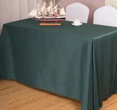 10pcs Rectangular Tablecloths Hotel Banquet Wedding Table Cloth Party Home Decoration