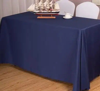 10pcs Rectangular Tablecloths Hotel Banquet Wedding Table Cloth Party Home Decoration