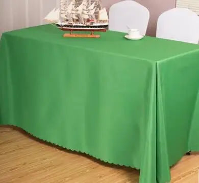 10pcs Rectangular Tablecloths Hotel Banquet Wedding Table Cloth Party Home Decoration